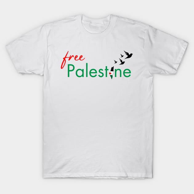 Free Palestine T-Shirt by Arti Jet